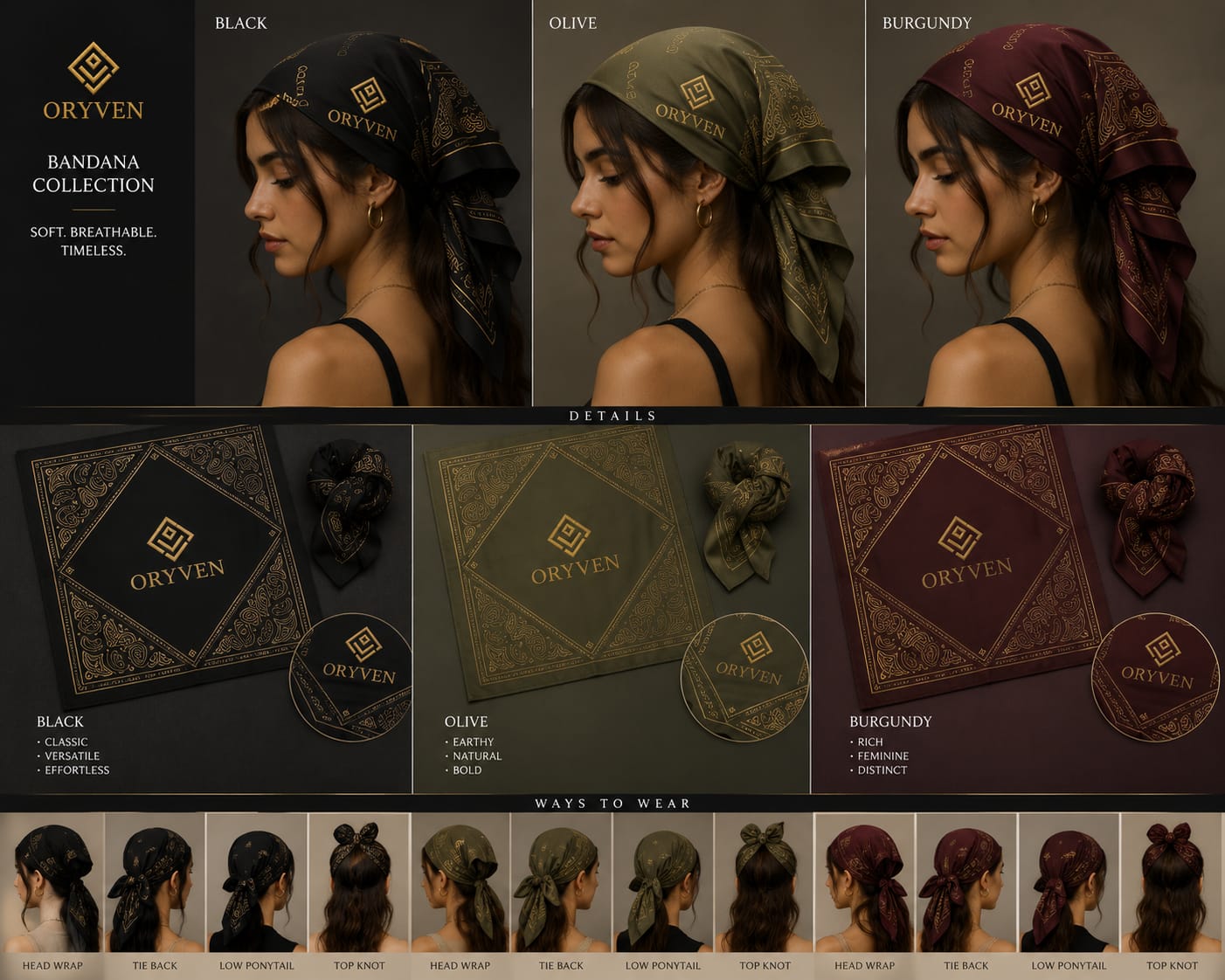 ORYVEN Signature Bandana