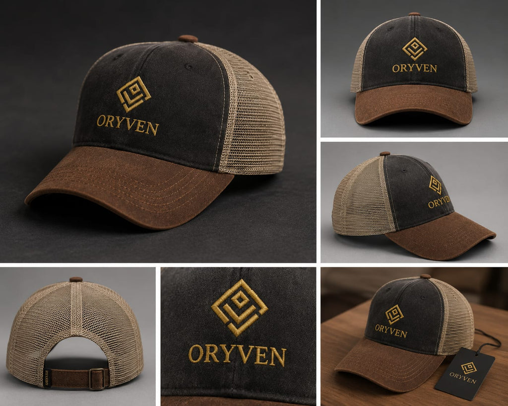 ORYVEN Signature Trucker cap