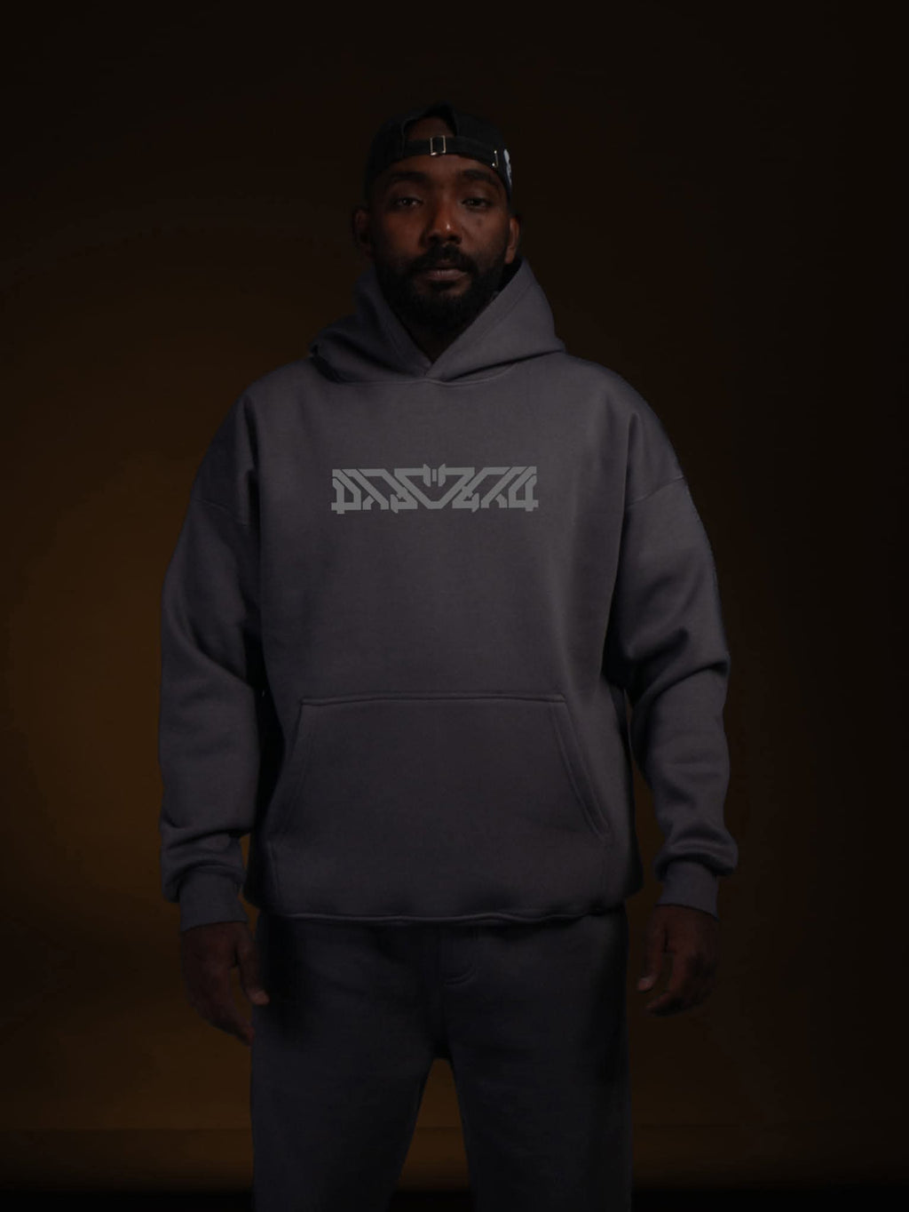 ORYVEN Oversized Hoodie - Reflective Drop