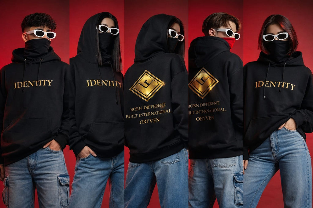 ORYVEN IDENTITY OVERSIZED HEAVYWEIGHT HOODIE