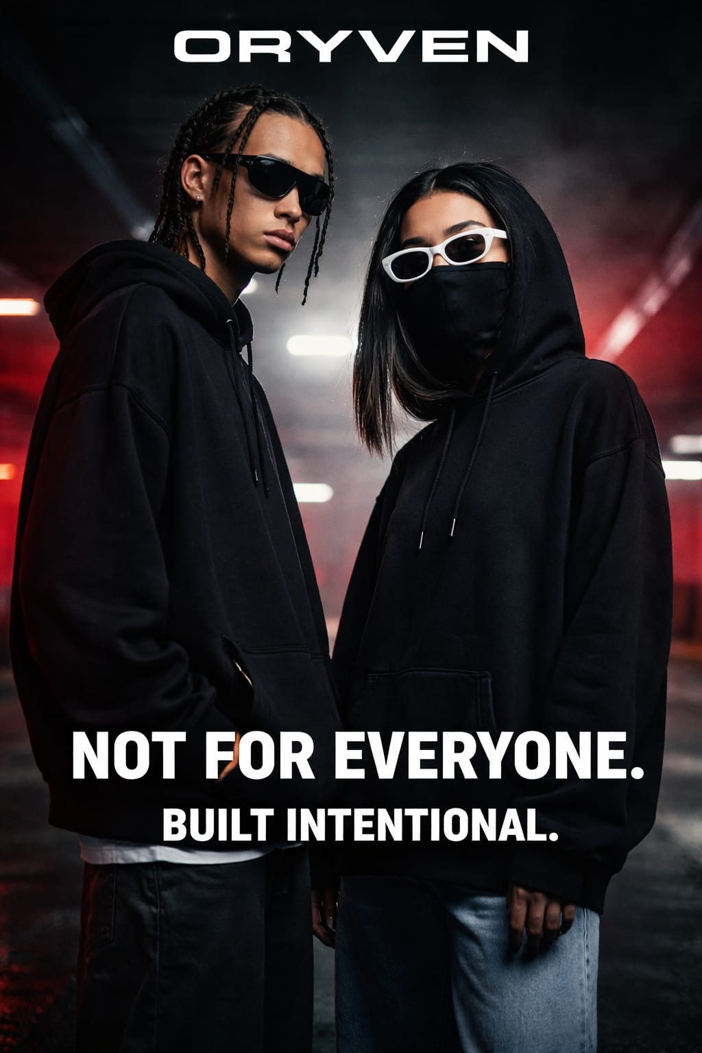 ORYVEN IDENTITY OVERSIZED HEAVYWEIGHT HOODIE
