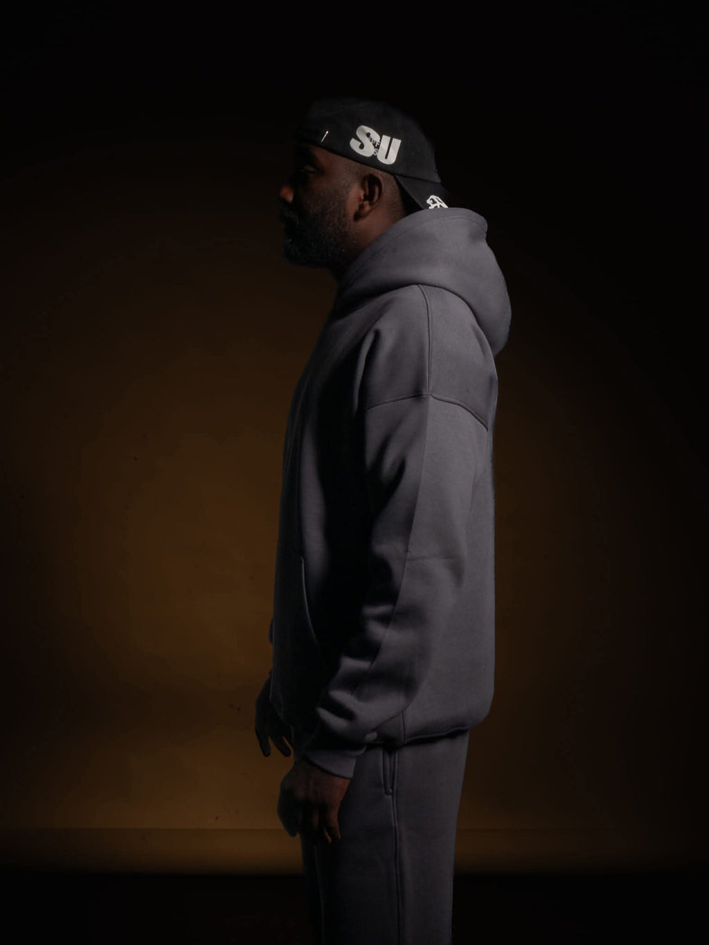 ORYVEN Oversized Hoodie - Reflective Drop